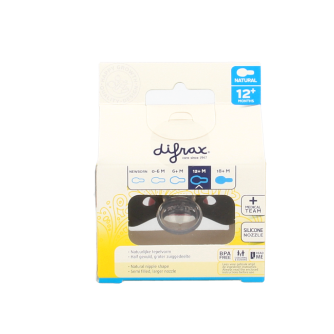 Smoczek uspokajający Natural 12+ miesięcy, 1 sztuka