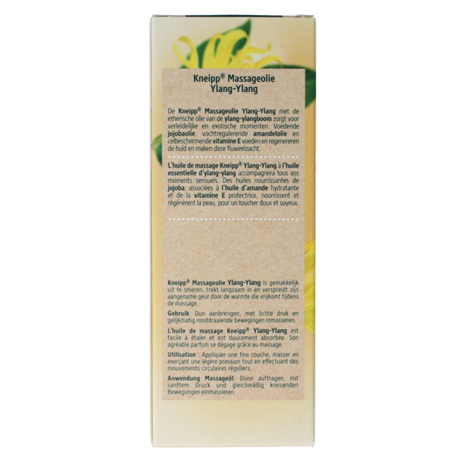 Kneipp Soft Touch Ylang Ylang Massage Oil 100 Millilitres