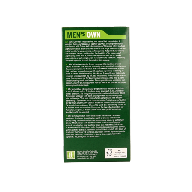 Mens Own Men's own black 80 Milliliter