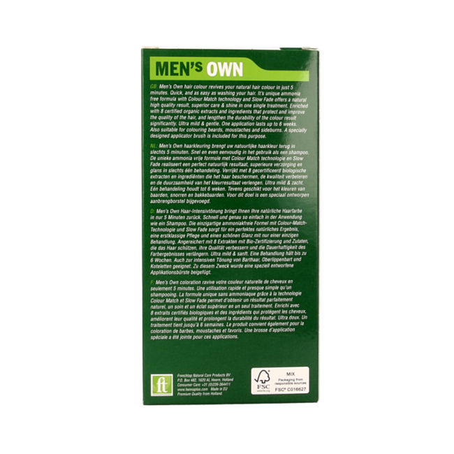 Mens Own Men's own medium brown 80 Milliliter