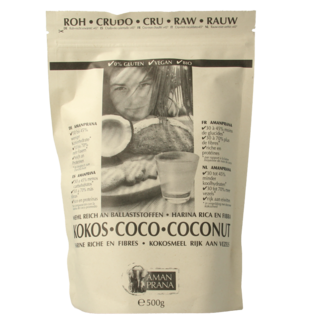 Amanprana Amanprana Harina y Fibra de Coco Bio 500 g
