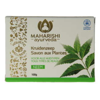 Maharishi Ayurv Jabón de hierbas de neem 100 gramos
