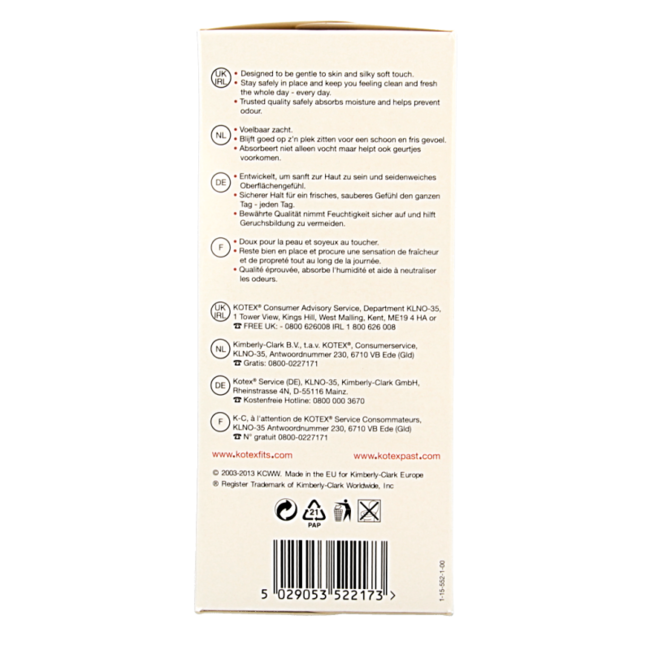 Inlegkruisjes normaal 35 Stuks