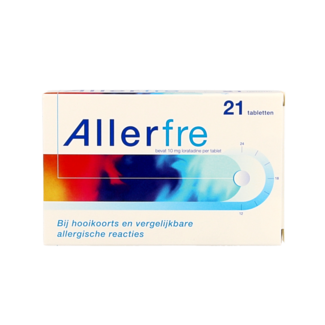 Allerfre Allerfre Loratadine 10mg 21 Comprimidos
