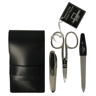 Malteser Malteser Taschenetui 3-teilig Rindsleder Nagelschere & Taschenmesser 1 Set