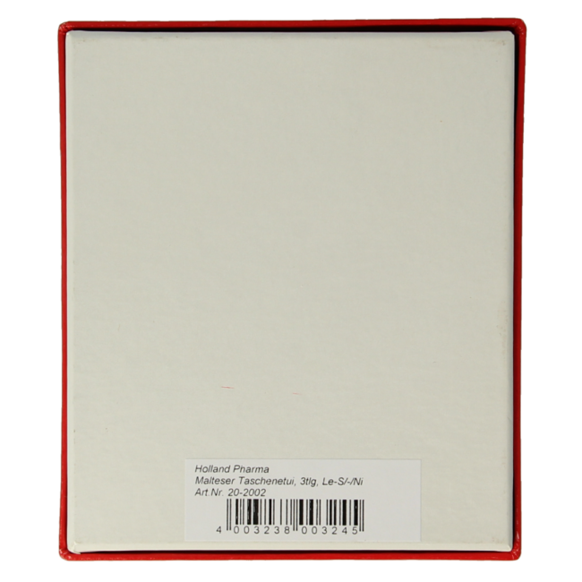 Malteser Étui de poche 3 pièces cuir de vachette et couteau de poche 1 set