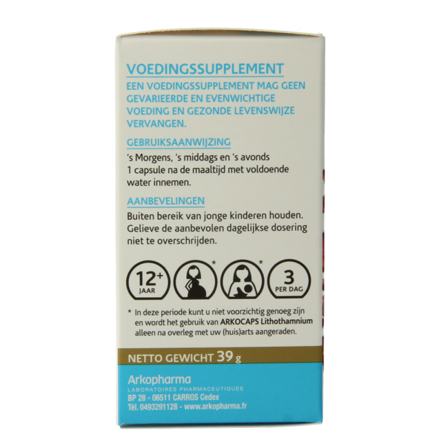 Lithothamnium 45 Cápsulas