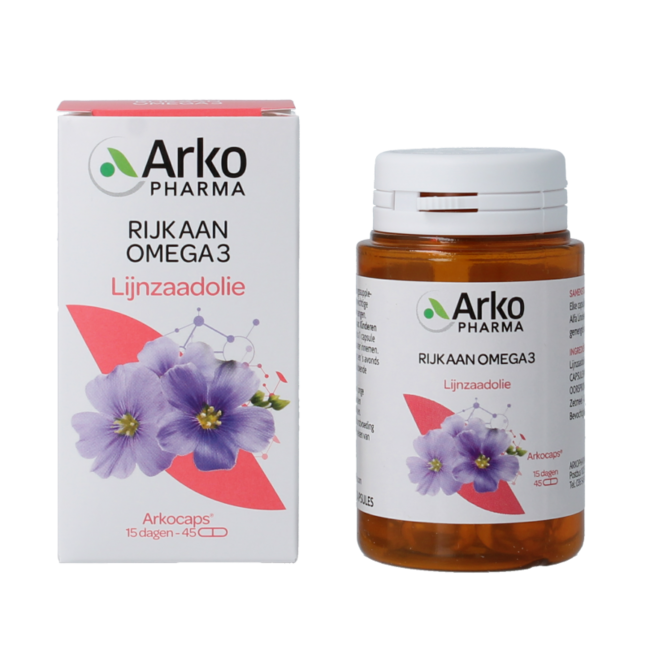 Arkocaps Flaxseed Oil 45 Capsules