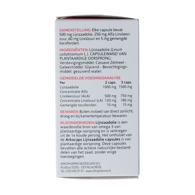 Arkocaps Linseed Oil 45 Capsules