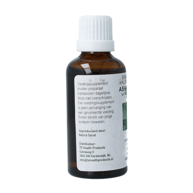 Cruydhof Withania somnifera/ashwagandha tintura 50 mililitros