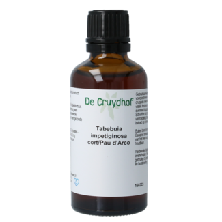 Cruydhof Tabebuia impetiginosa/pau d'arco tincture 50 millilitres
