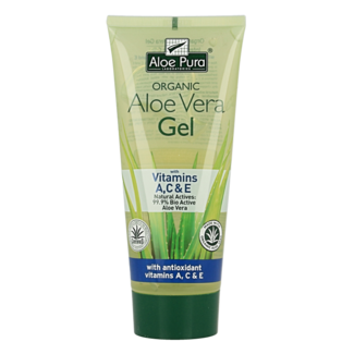 Optima Optima Aloe pura Aloe Vera Gel Bio Vitamine A C E 200 Milliliter