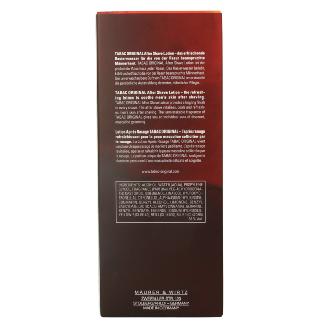 Tabac Original After Shave Lotion 300 Milliliter