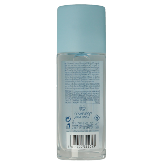 Déodorant spray Betty Barclay Woman 2 75 millilitres