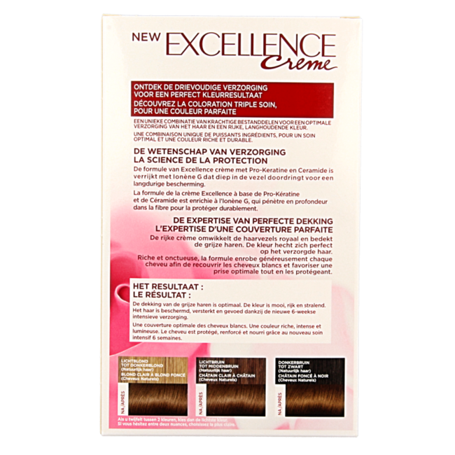 Excellence 4.3 Castaño Medio Dorado 1 unidad