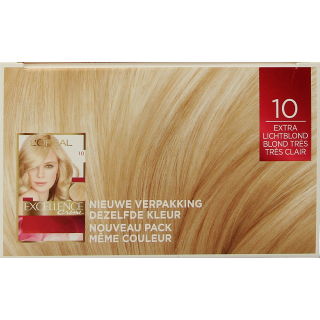 Excellence 10 Blond très très clair 1 kit