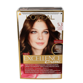 Excellence Excellence Excellence creme 5.3 castaño claro dorado 1 Set