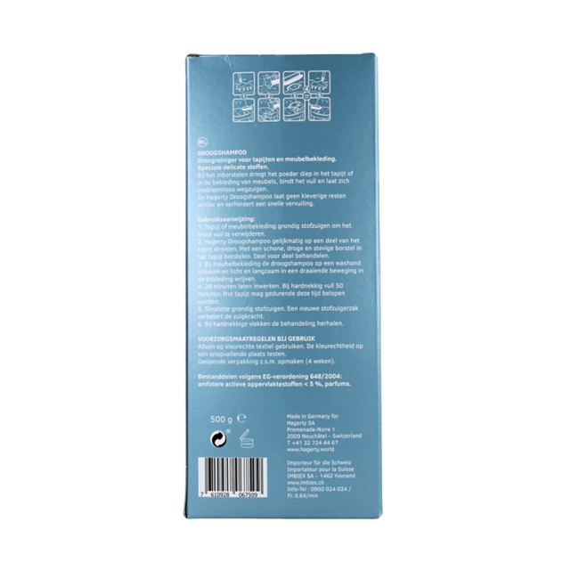 Hagerty Carpet Dry Shampoo 500g