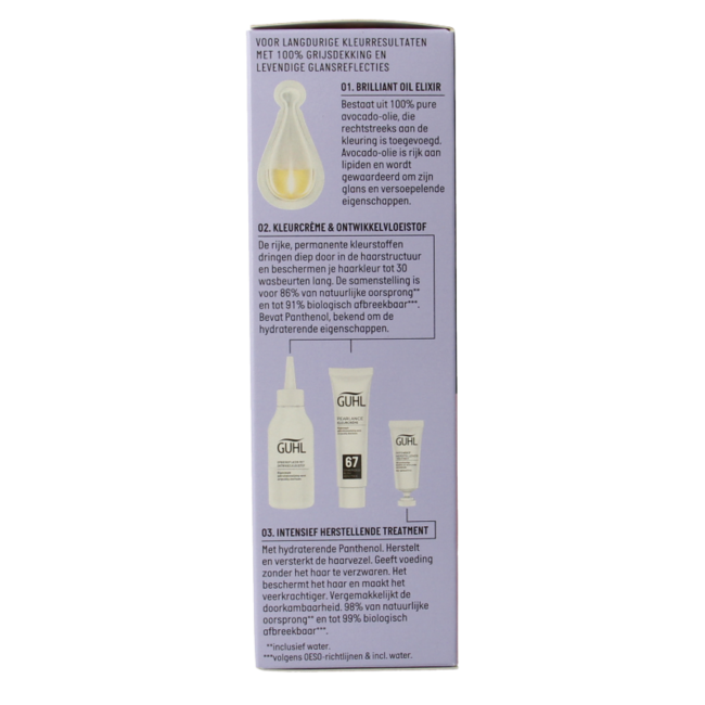 Guhl Pearlance intensive Cremefärbung 67 Dunkelgoldblond 1 Set
