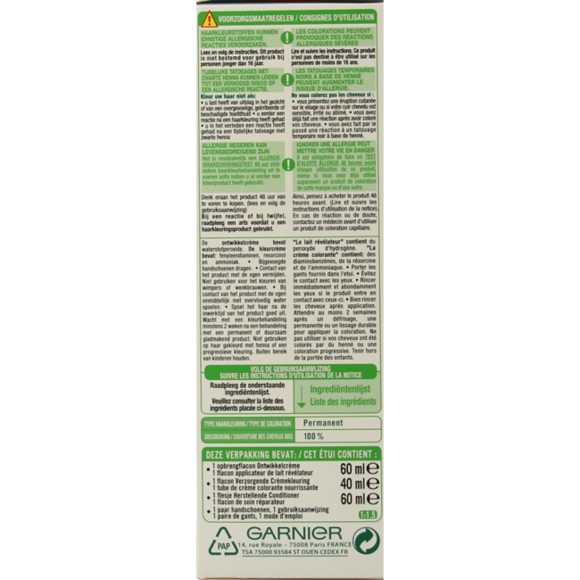 Nutrisse 100 Blond Camomille Véritable 1 Kit