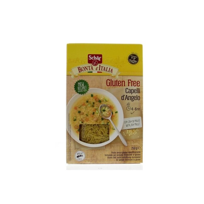 Capelli d'Angelo vermicelli sin gluten 250 gramos