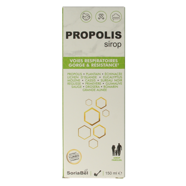 Syrop Propolisowy SoriaBel 150 Mililitrów