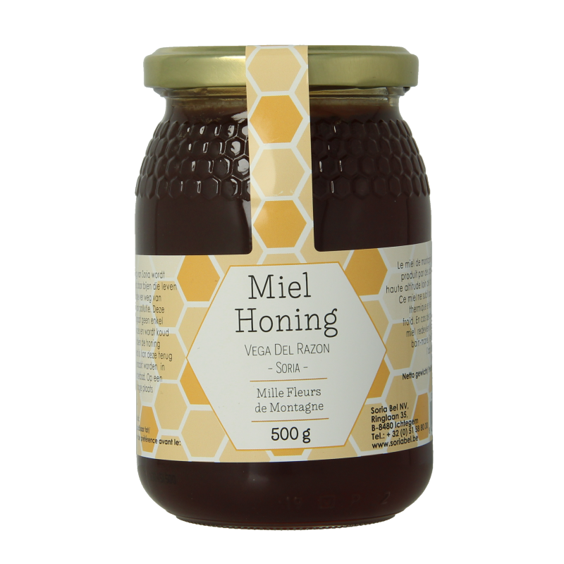 Soria Natural Honing miel de montaña aromática 500 gramos