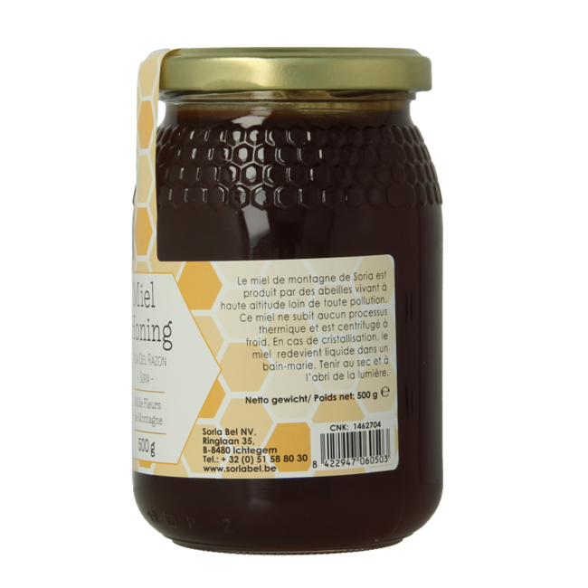 Soria Natural Honing miel de montaña aromática 500 gramos