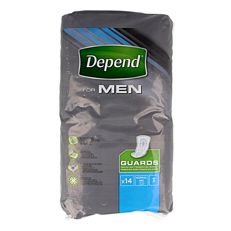 Depend For men 14 unidades