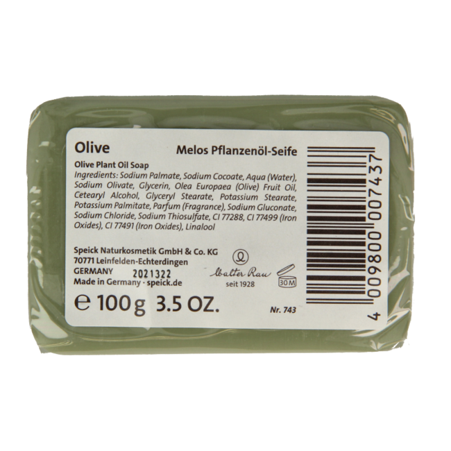 Speick Savon à l'Olive 100 g