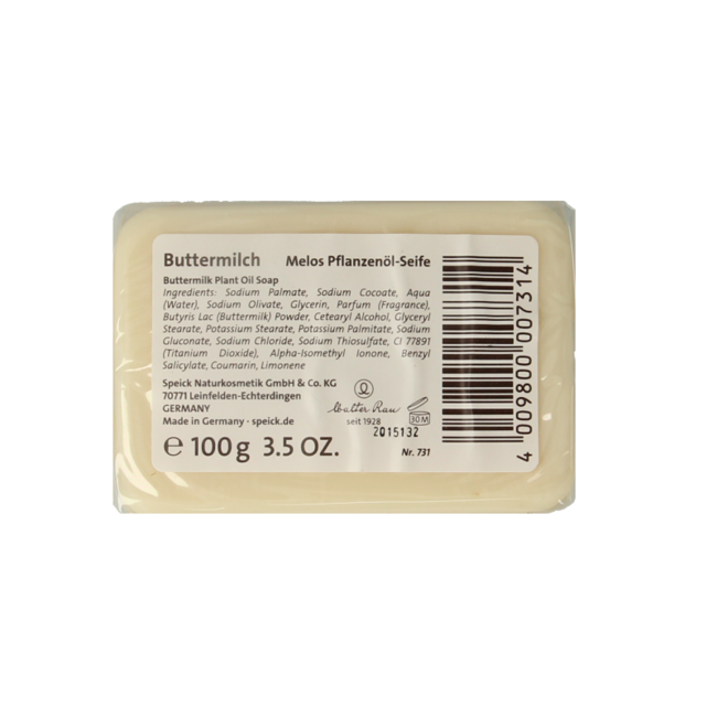 Jabón de suero de leche Speick 100 Gramos