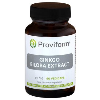 Proviform Proviform Ginkgo biloba 60 mg 60 Vegetarische capsules