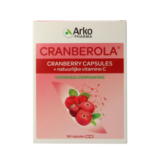 Cranberola Capsule di mirtillo rosso 180 Capsule vegetariane