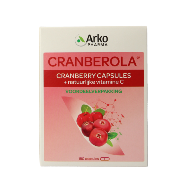 Capsule di mirtillo rosso 180 Capsule vegetariane