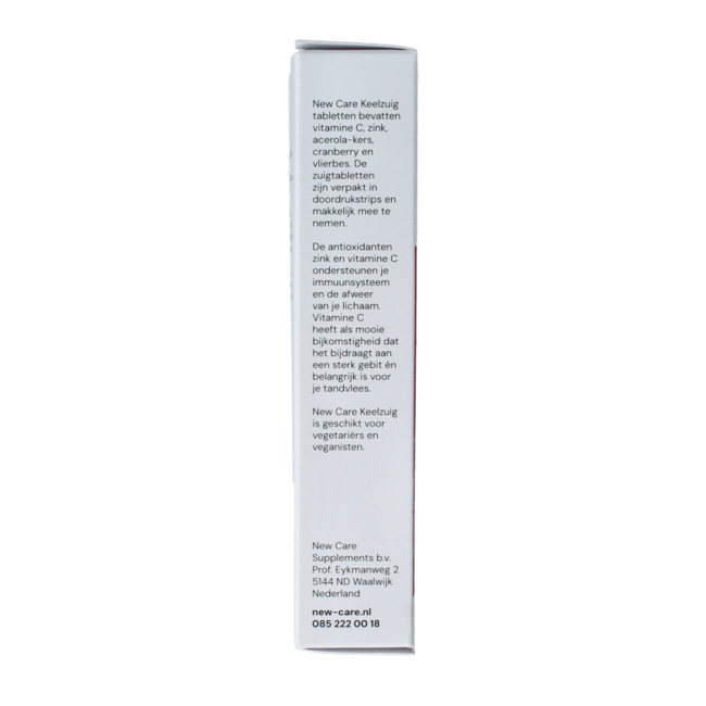 New Care Keelzuig 24 Zuigtabletten