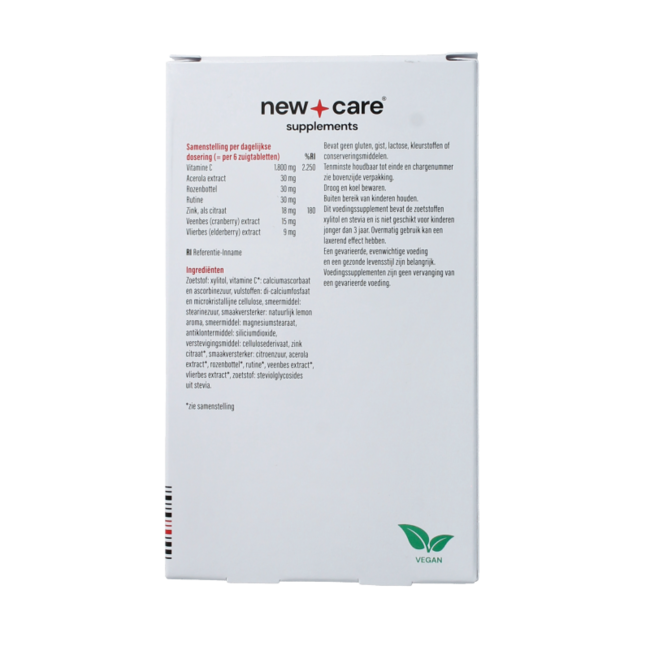 New Care Keelzuig 24 comprimidos para chupar