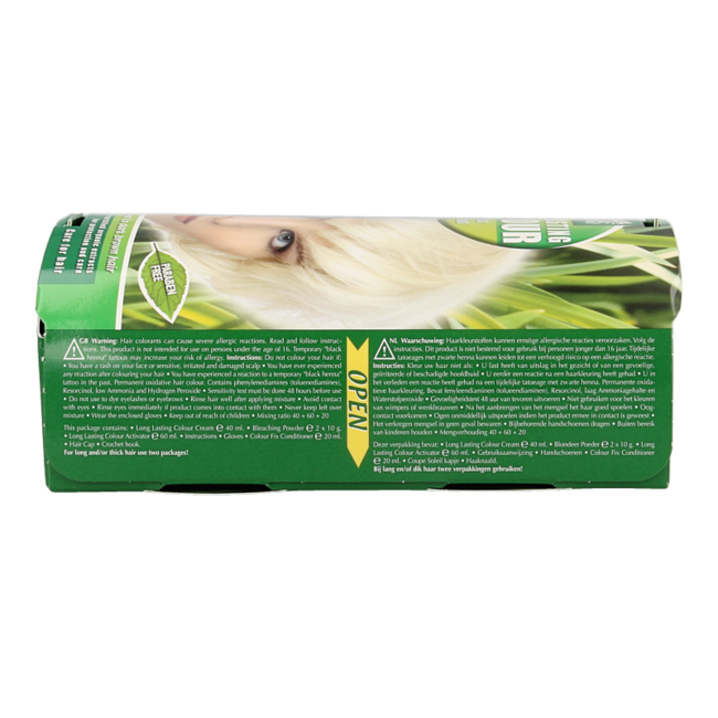 Henna Plus Long lasting colour 00 blonde coupe soleil 140 Milliliter