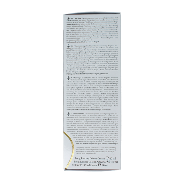 Hairwonder Long Lasting Colour 1 Black 100ml