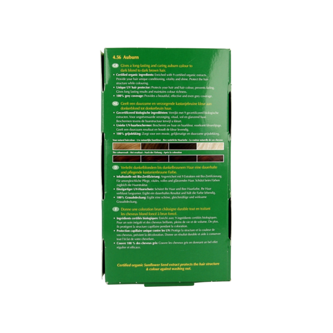 Henna Plus Long lasting colour 4.56 auburn 100 Milliliter