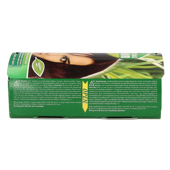 Henna Plus Long Lasting Colour 4.67 Red Violet Brown 100 Millilitres