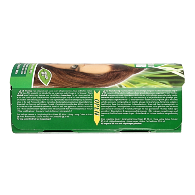 Henna Plus Long lasting colour 6.35 hazelnut 100 Milliliter