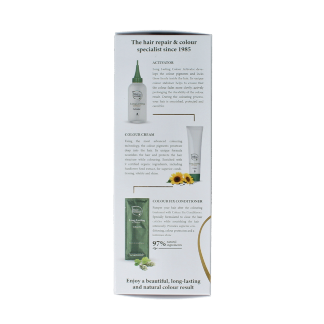 Long lasting colour 6 dark blond 100 Millilitres