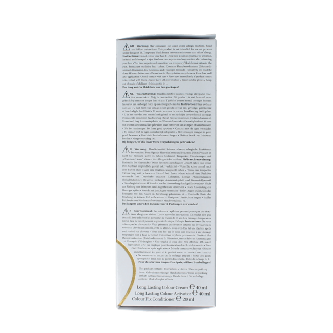 Lang anhaltende Farbe 6 Dunkelblond 100 Milliliter