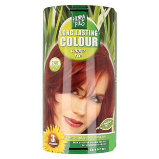 Henna Plus Long lasting colour 7.46 rojo cobre 100 mililitros