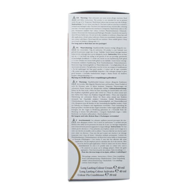 Henna Plus Long Lasting Colour 7.3 rubio dorado medio 100 ml