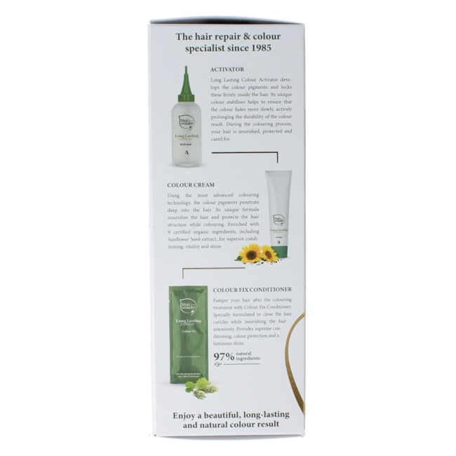 Lang anhaltende Farbe 7 Mittelblond 100 Milliliter