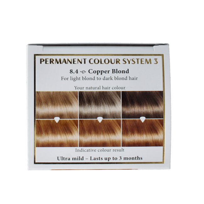 Henna Plus Long lasting colour 8.4 rubio cobrizo 100 mililitros