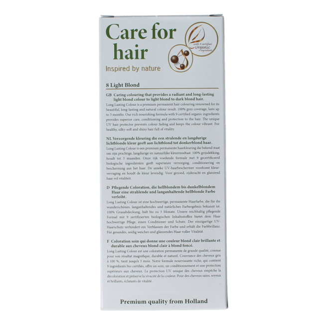 Henna Plus Long lasting colour 8 lichtblond 100 Milliliter