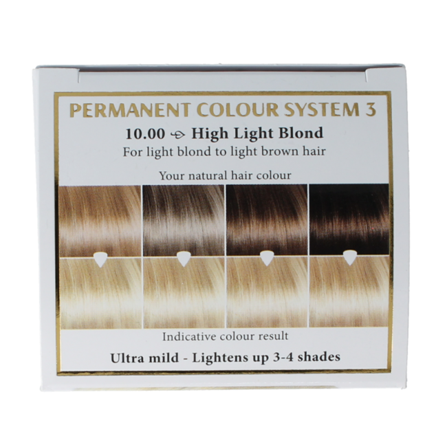 Henna Plus Long lasting colour 10.00 rubio reflejos 100 mililitros