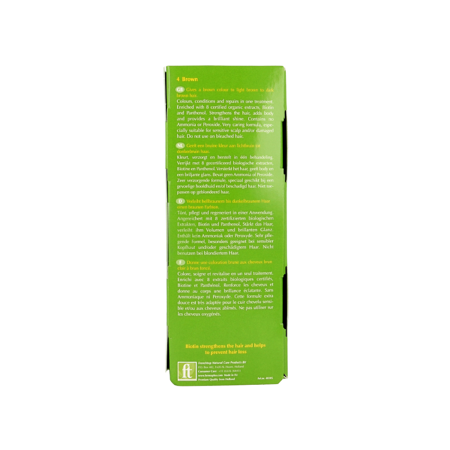 Henna Plus Colour Cream 4 Braun 60 Milliliter